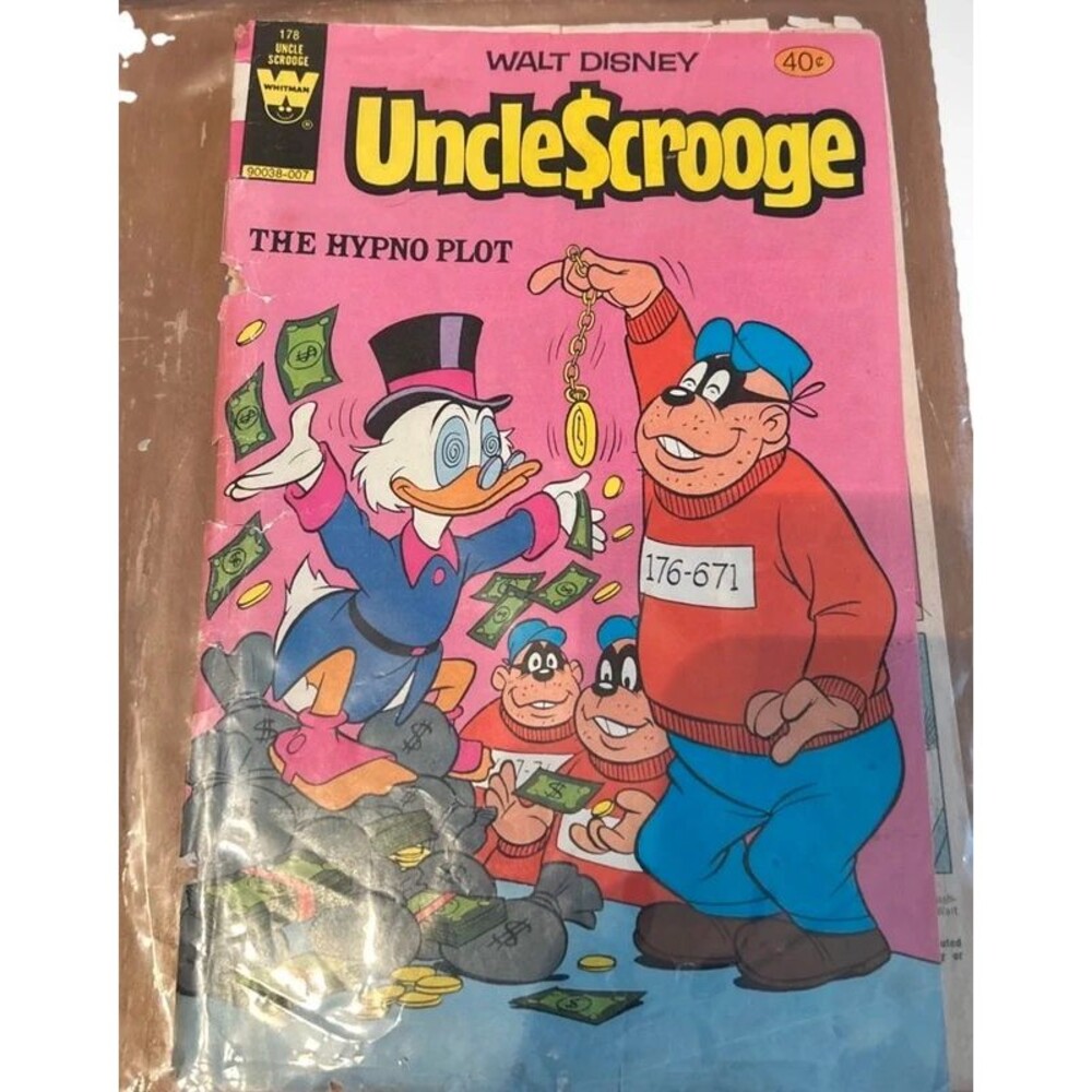 Uncle $crooge The Hypno Plot Comic 1978